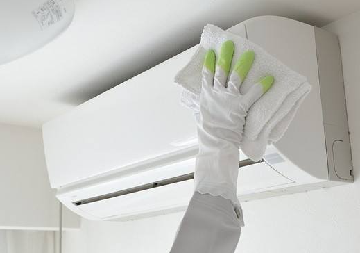 家用中央空调清洗保养案例